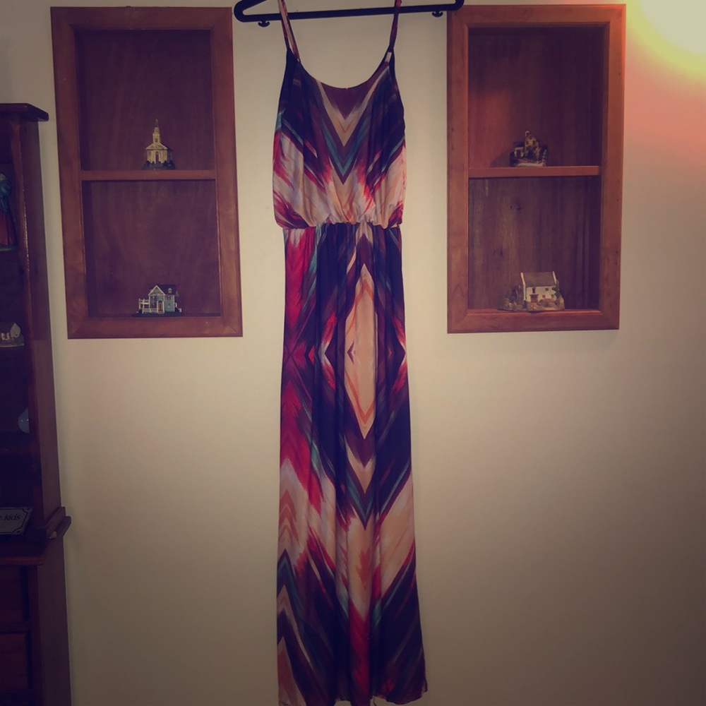 Colorful maxi dress
